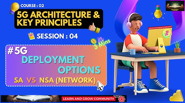 #04 : What are 5G Deployment Options ? Why existing telco choosing NSA deployment | Course 02 #5g
