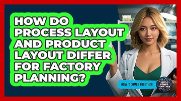How Do Process Layout And Product Layout Differ For Factory Planning? - How It Comes Together