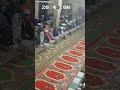 بعد نماز عشاء مشق کرتے ہوئے طلبہ مدرسہ دارالعلوم میوات گنڈگاؤں
