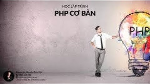 Khóa Học lập trình Backend Cho Website Bằng Php/Mysql Theo Mô Hình MVC - khosinhvien.com