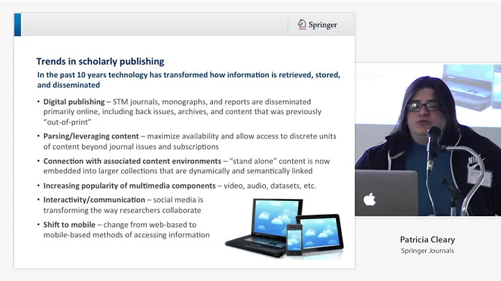 Patricia Cleary - Springer @ I Annotate 2013