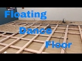 Dance floor DIY. How to build a floating floor.