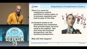 DEF CON 19 Hacking Conference Presentation By   Gus Fritschie and Mike Wright   Getting F On the River   Video clip0