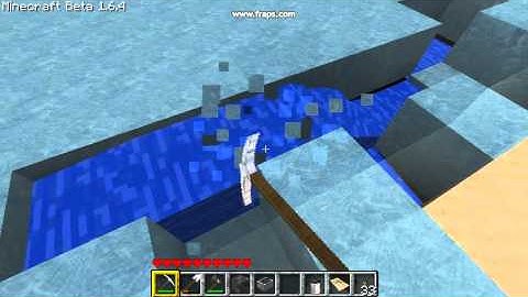 Minecraft 1.6.4 Ice Bug