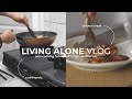 Living alone vlog  what i eat in a week exam week in dental school