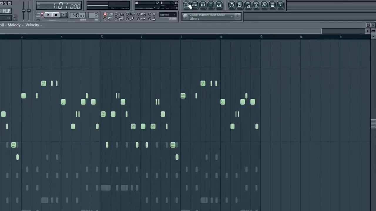 วิธีเขียนเมโลดี้โดยไม่มีพื้นฐานสเกล