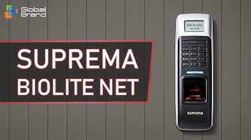 Suprema BioLite Net Fingerprint Authentication Reader| Time Attendance Machine| Global Brand Pvt Ltd