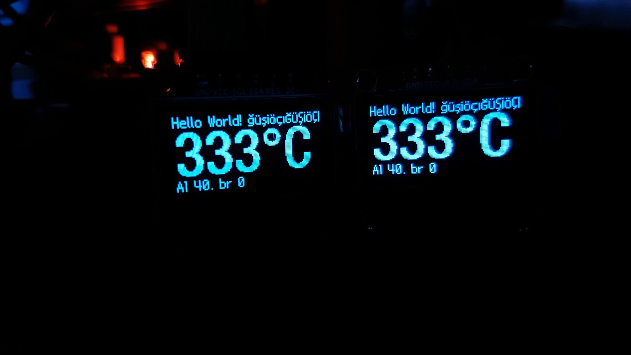 SSD1306 OLED brightness and dimming to (very) low levels