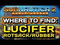 Subnautica 2 Lucifer Rotsac/How to Craft Rubber