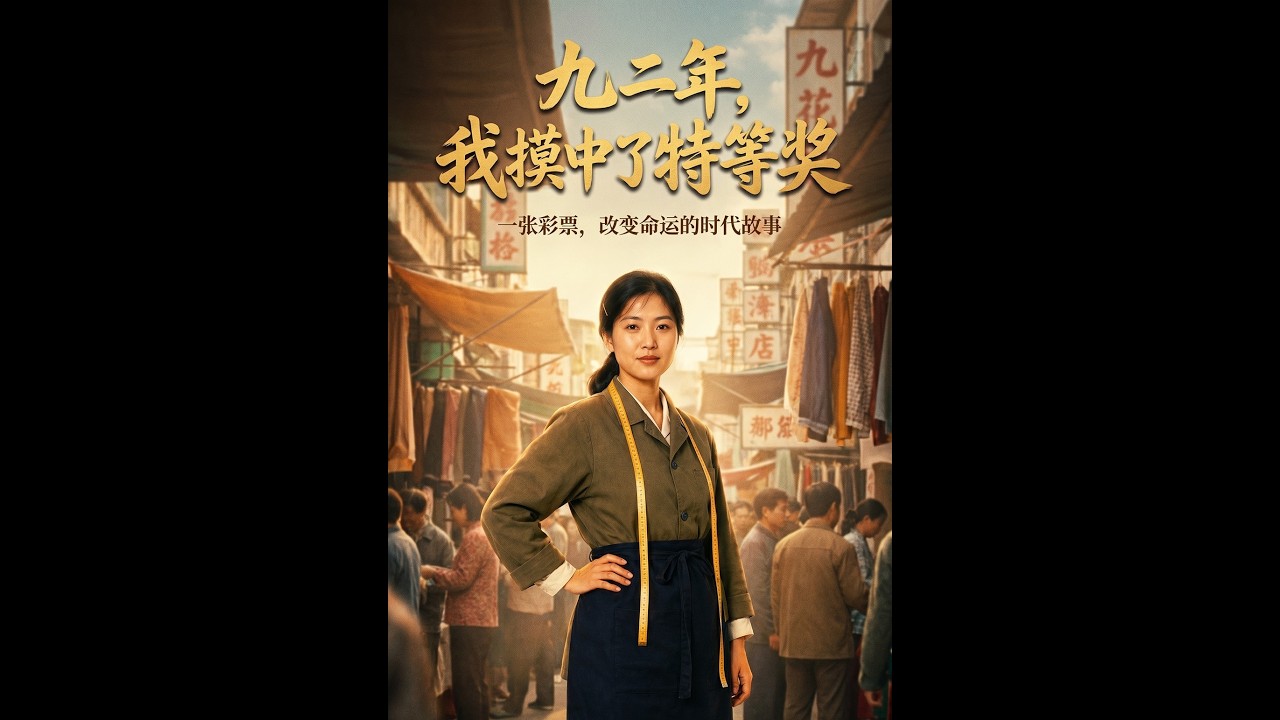 【最新AI剧】《九二年，我摸中了特等奖》一口气看完！ #全集 #AI漫剧#爽文 #逆袭 #热门短剧 #真人剧 #人生リセットの少年B