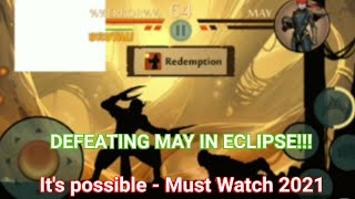 How to beat May in ECLIPSE in Shadow Fight 2 - Tips and Tricks, Must Watch 2021!