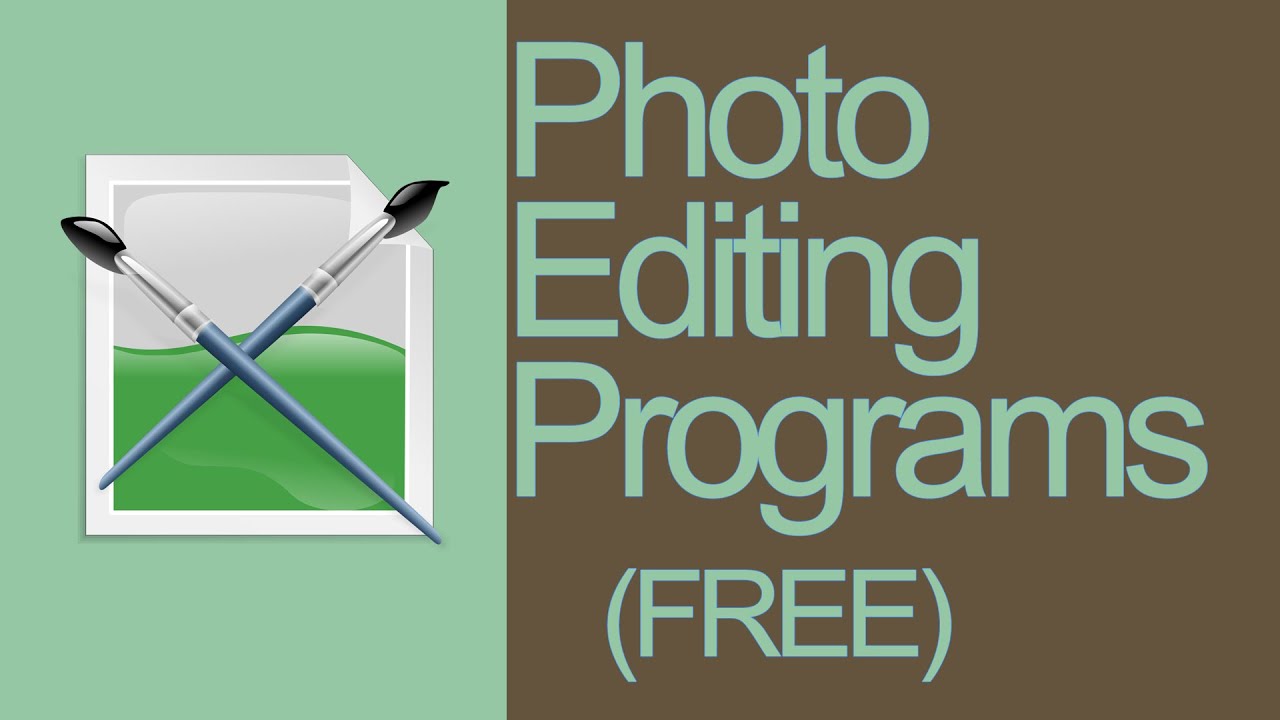 Photo Editing Programs : What are the Best Free Photo Editing Programs? On-line & Off-line