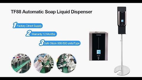TF86 Automatic Soap Dispensor Infrared Temperature Sensor