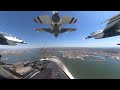 Air Force Thunderbirds Flyover • Operation America Strong NY NJ PA