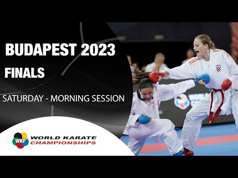 KARATE World Championships | FINALS - Saturday Morning Session | WORLD KARATE FEDERATION