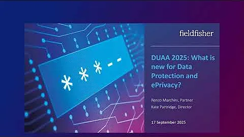 DUAA 2025 Webinar Series: Episode One - Overview and Legitimate Interests