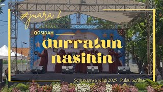 Qosidah Durratun Nasihin - Festival Seni Nuansa Religi ( Pulau Seribu 2025 )