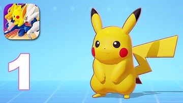Pokemon Unite Mobile - Tutorial and Pikachu Part 1 -  Gameplay Walkthrough (iOS, Android)