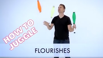 3 Club Flourishes Juggling Tutorial - Intermediate Level