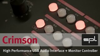 Spl Crimson - High Performance Usb Audio Interface Monitor Controller