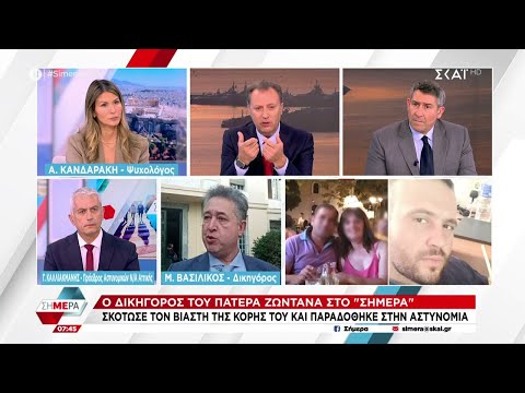 Βόλος - Δικηγόρος 50χρονου πατέρα στον ΣΚΑΪ: Δεν είχε ανθρωποκτόνο πρόθεση | Σήμερα | 11/01/2024