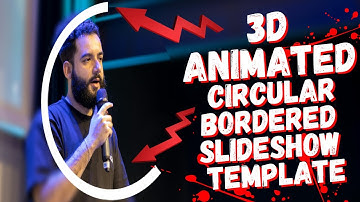 Filmora Template: 3D Animated Circle Bordered Slideshows - Wondershare Filmora - Filmora 14