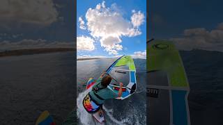 Crisp and clear This is one of my favorite clips on my @insta360 X5 #insta360 #windsurf #sailing