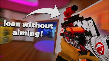 HOW TO LEAN WITHOUT AIMING ON CONSOLE(PS5/XBOX)