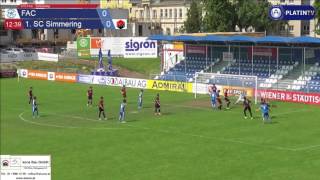U15 FAC : Simmering - 1:0  (1. Halbzeit / 12:41) am 04.06.2016 10:12
