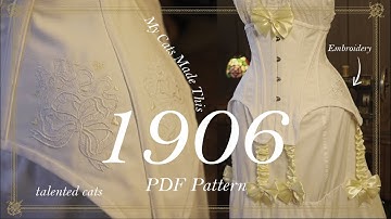 Making an Edwardian Corset - PDF Pattern Download