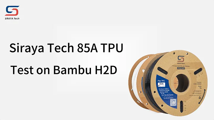 Super Soft TPU 85A Filament Test – Bambu H2D + Siraya Tech Flex!