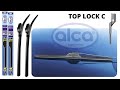 HOW TO FIT ALCA SUPER FLAT WINDSCREEN WIPER BLADES TLC ARM