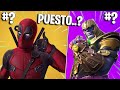 Las 8 COLABORACIONES De Fortnite De PEOR A MEJOR! | Ranking colaboraciones.