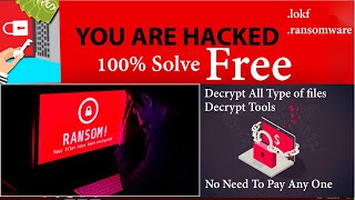 Ransomware Attack How To Decrypt Files How To Decrypt Ransomware Files Wannacry Decrypt Tool