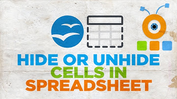 How to Hide Cells in Spreadsheet in Open Office