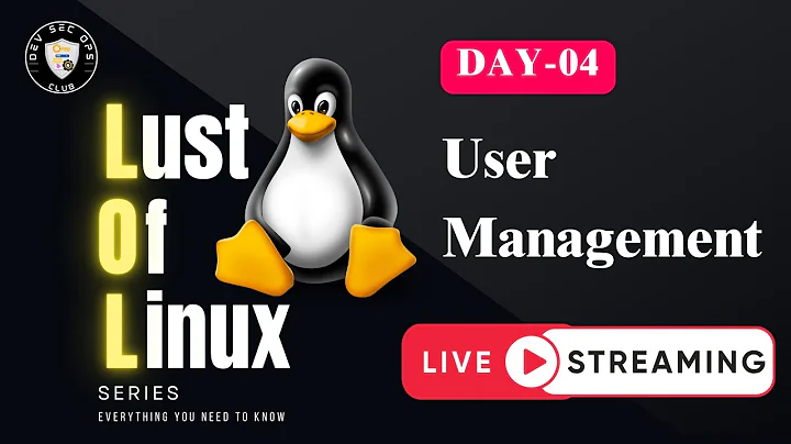 Day‑4 Linux Tutorial (2025): User Management & Security | Beginners to Advanced | DevOps | DevSecOps