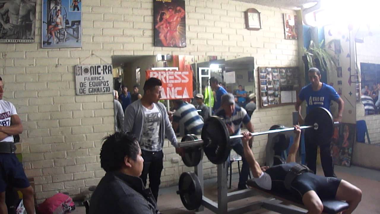 Jorge Morocho Press de Banca 90KG