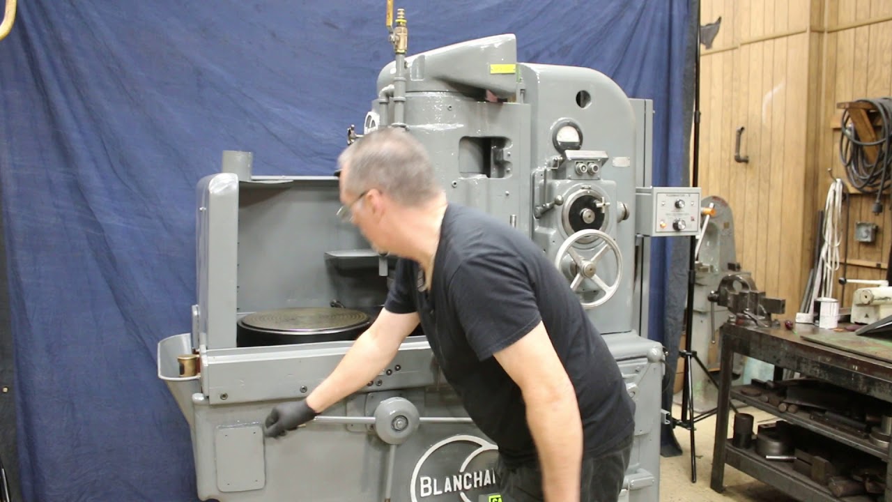 16" BLANCHARD ROTARY SURFACE GRINDER YouTube
