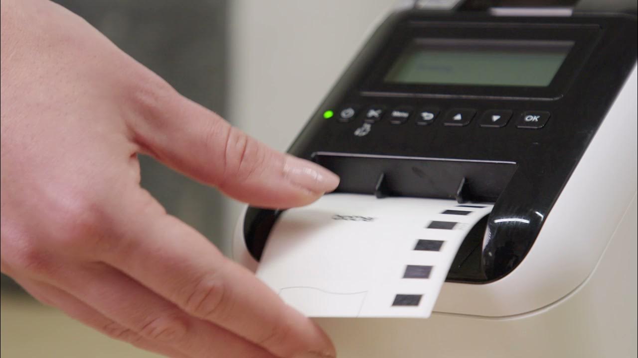 Brother's Ptouch Editor label design and printing software for PC and