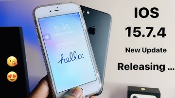 How to install ios 15.7.4 new update || New update released for older iPhones