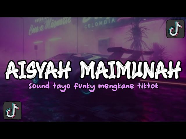 DJ AISYAH MAIMUNAH X BAHANAPUI V2 MENGKANE VIRAL TIKTOK (SLOWED & REVERB class=