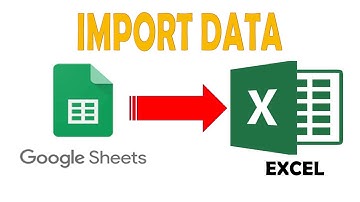 CARA IMPORT DATA DARI GOOGLE SPREADSHEET KE EXCEL│IMPORT DATA FROM GOOGLE SPREADSHEET TO EXCEL