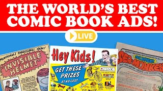 Do You Remember These Awesome Comic Book Ads? LIVE
