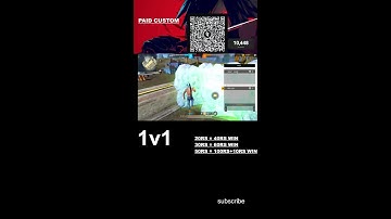 FREE FIRE CHALLENGE 1V1 WITH SUBSCRIBERS #short #shorts