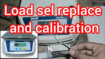 Digital Weight machine load cell replace and calibration#repair