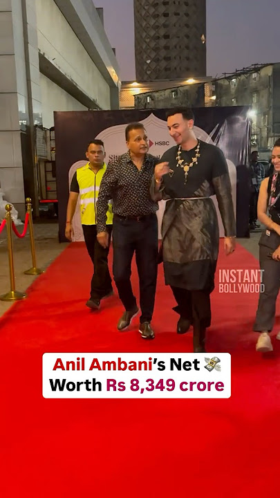 Anil Ambani At Rishab Rikhiram Sharma Show 😍❤️#anilambani #instantbollywood #shorts