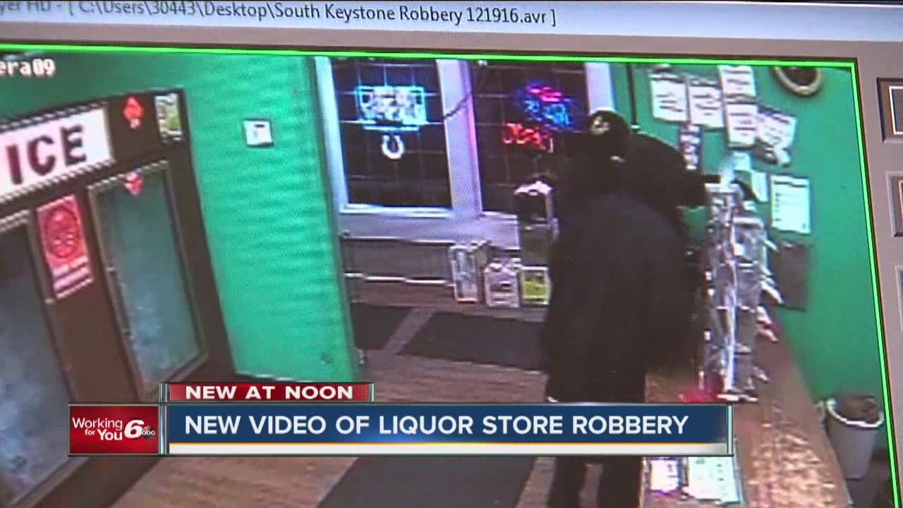 Police release video of liquor store robbery - YouTube