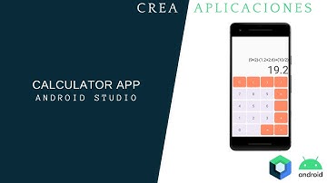 Android Studio.- Crear una calculadora desde 0 - Diseño de la interfaz