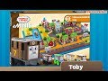 Thomas y sus amigos Minis: Vida en la ciudad de Toby - kit de tren 🚂 juego de trenes para niños
