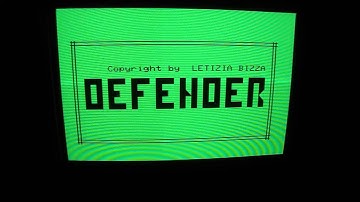 Defender for the Sharp MZ-80A